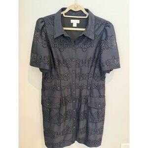 Rachel Parcell Shirt Style Dress, size 16